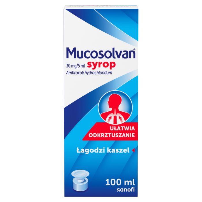 Mucosolvan, (30 mg/5 ml), syrop, 100 ml