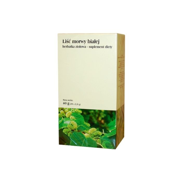 Liść morwy białej, herbatka ziołowa w saszetkach, 2g, 20 szt. (Flos)