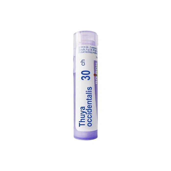 Boiron Thuya occidentalis, 30 CH, granulki, 4 g