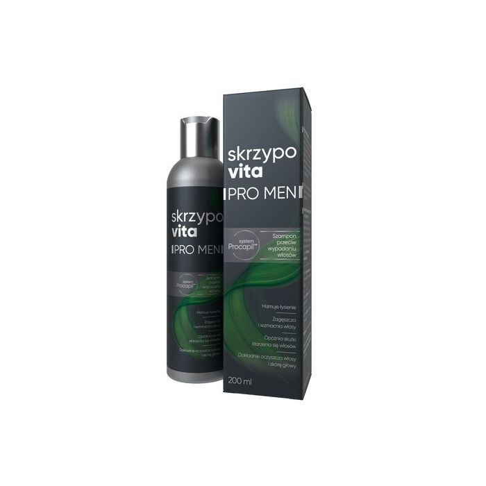 Skrzypovita Pro MEN, szampon przeciw wypadaniu włosów, 200 ml