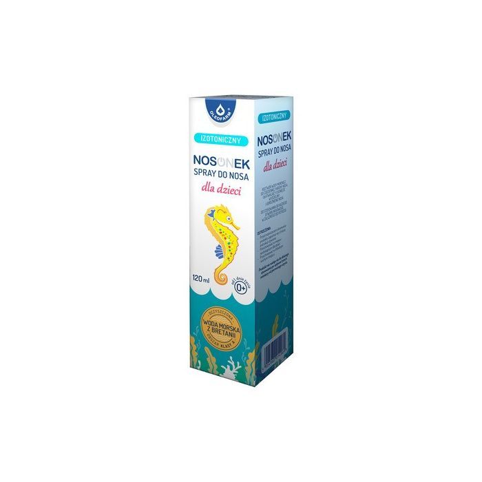 Nosonek, izotoniczna woda morska do nosa dla dzieci, spray, 120 ml