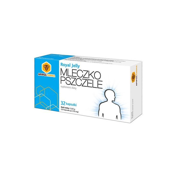 Mleczko pszczele Royal Jelly, kapsułki, 32 szt.
