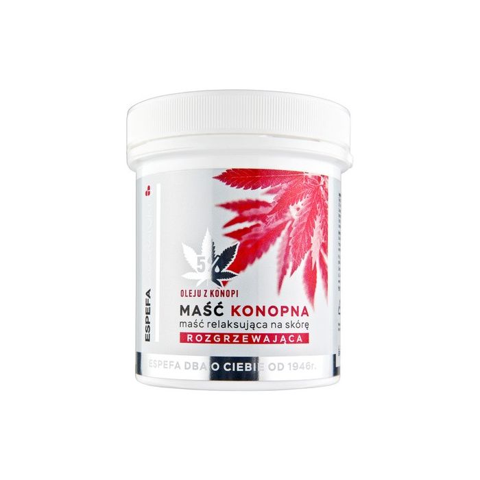 Espefa, maść konopna relaksująca-rozgrzewająca, 250 ml
