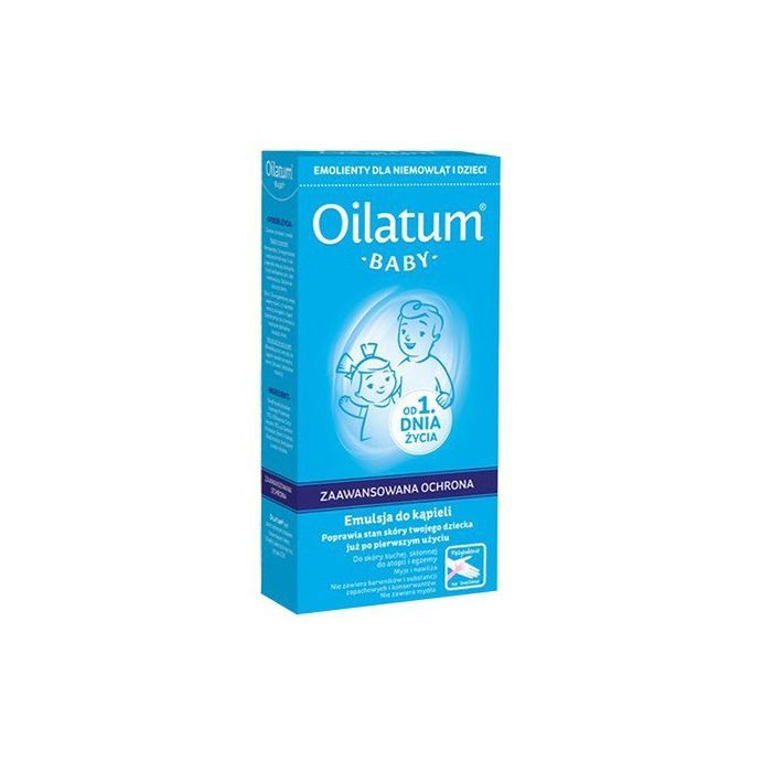 Oilatum Baby, Zaawansowana Ochrona,  emulsja do kąpieli, 250 ml