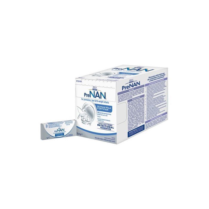 PreNan, wzmacniacz mleka kobiecego, proszek, 72 szt. x 1 g
