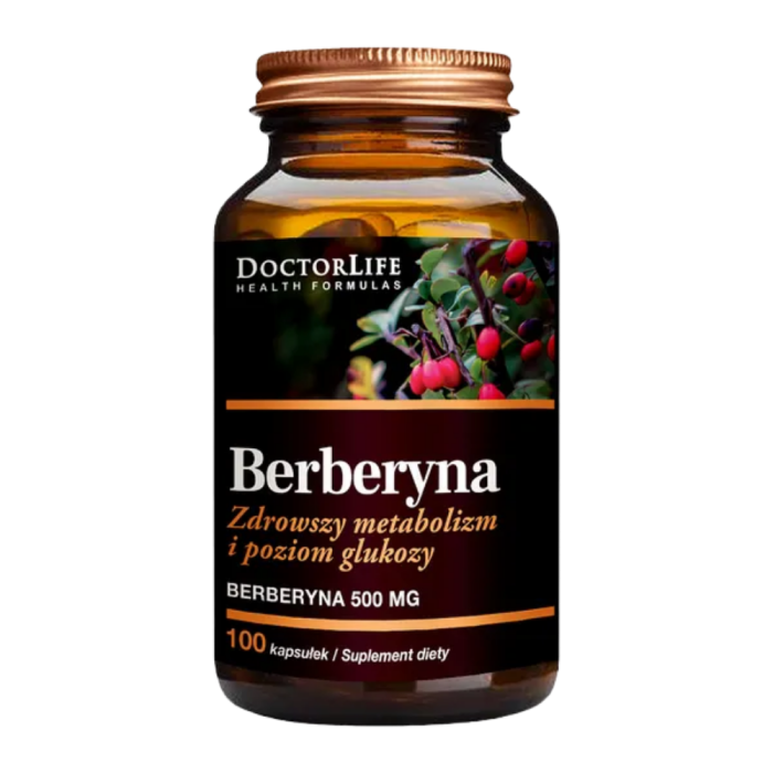 Berberyna, 500 mg, kaps., 100 szt