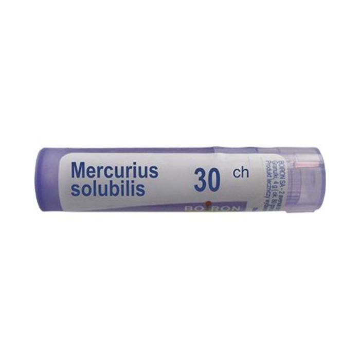 Boiron Mercurius solubilis, 30 CH, gran., 4 g