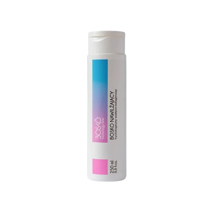 Bosko Trichology Line, nawilżający trychologiczny szampon kolagenowy, 250 ml