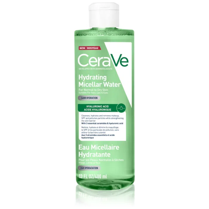 CeraVe, woda micelarna, nawilżająca, 400 ml