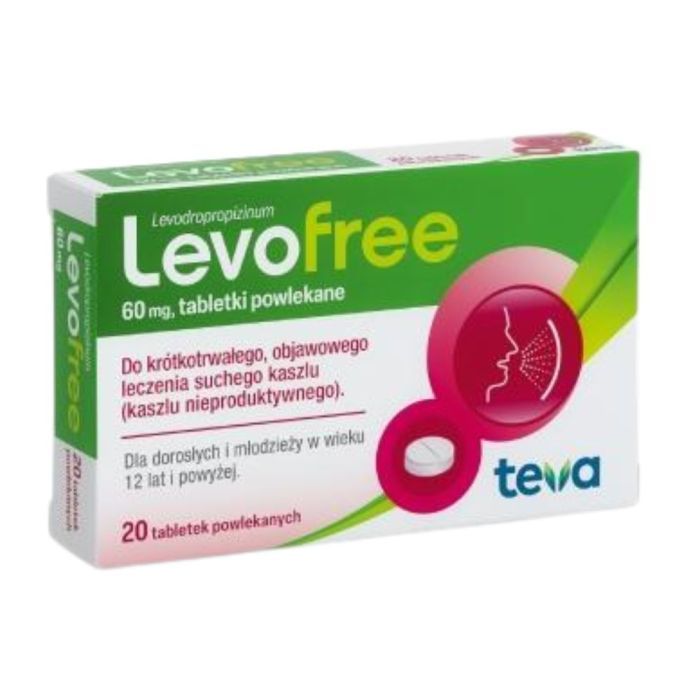 Levofree, 60 mg, tabl.powl., 20 szt