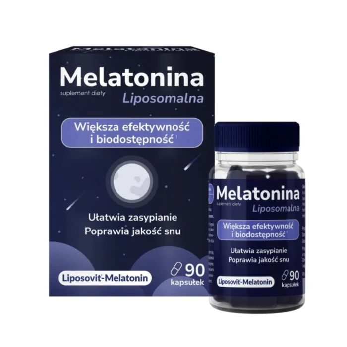 Melatonina Liposomalna, kapsułki, 90 szt.