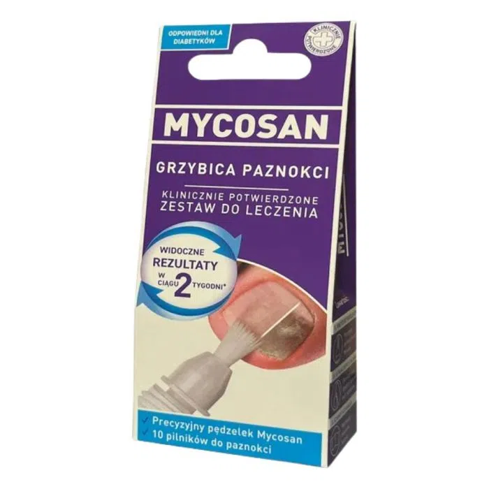 Mycosan Grzybica Paznokci,zest.do leczenia(serum 5ml+10piln)