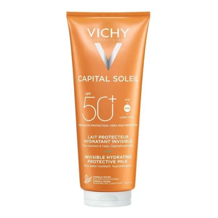 Vichy Capital Soleil, mleczko nawilżające, SPF 50+, 150 ml