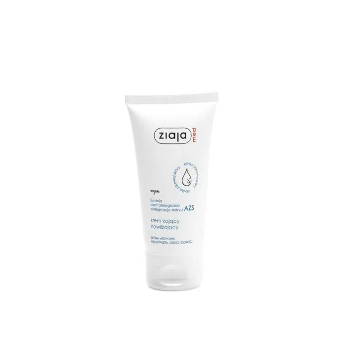 Ziaja Med Kuracja Dermatologiczna do skóry z AZS, krem kojąco-nawilżający, 50 ml