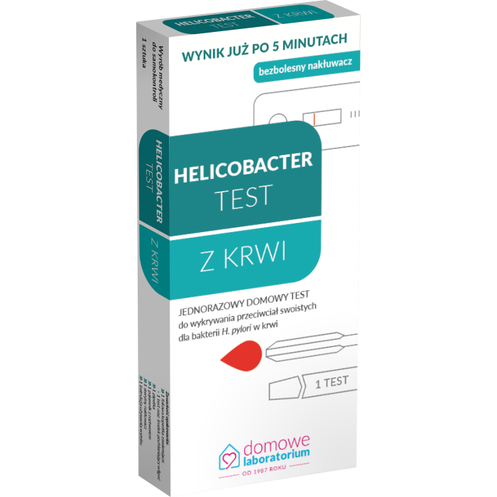 Test Helicobacter, z krwi, 1 szt.