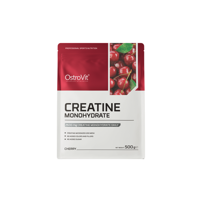 OstroVit, Monohydrat Kreatyny, wiśnia, 500 g