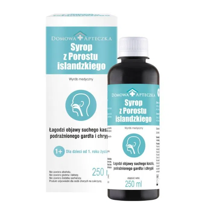 Syrop z porostu islandzkiego, 250 ml