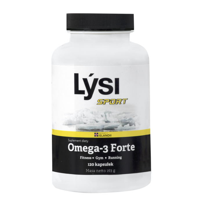 Lýsi Sport Omega 3 Forte 1000 mg, kapsułki, 120 szt.