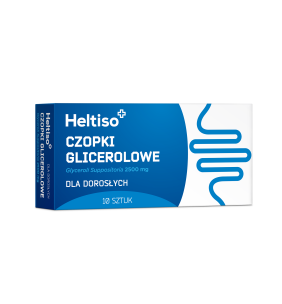 HELTISO czopki glicerolowe 2,5g, 10 szt.