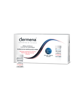 Dermena Men, kuracja, hamuje wypadanie wlosow, 5ml,15amp
