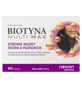 Biotyna Multi Max, tabletki, 60 szt.