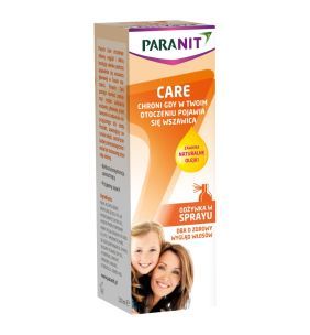Paranit Care, odżywka w sprayu zmniejszająca ryzyko wszawicy, 100 ml