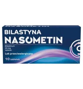 Bilastyna Nasometin, 20 mg, tabl., 10 szt