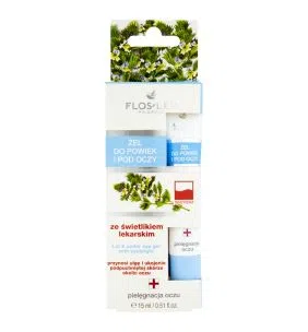 Flos-Lek Pharma, żel do powiek i pod oczy, ze świetlikiem lekarskim, 15 ml