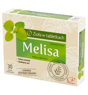 Melisa, tabletki powlekane, 30 szt.
