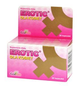 Erotic dla kobiet, kapsułki, 20 szt. (Gorvita)