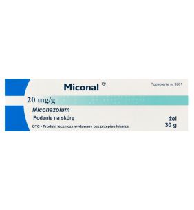 Miconal, 20 mg/g, żel, 30 g