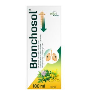 Bronchosol, (218 mg+0,989 mg)/5 ml, syrop, 100 ml
