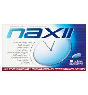 Naxii, 220 mg, tabletki powlekane, 10 szt.