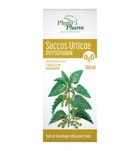 Succus Urticae, (sok z pokrzywy), 100 ml