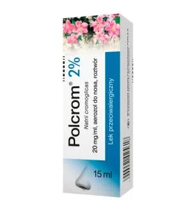 Polcrom 2%, (2,8 mg/dawkę), aerozol do nosa, 15 ml