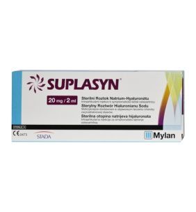 Suplasyn, 20 mg/2 ml, roztw.d/wstrz.dostaw, 1 amp-strzyk