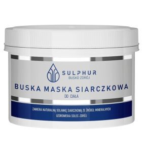 Sulphur Zdrój, buska maska siarczkowa do ciała, 500 g