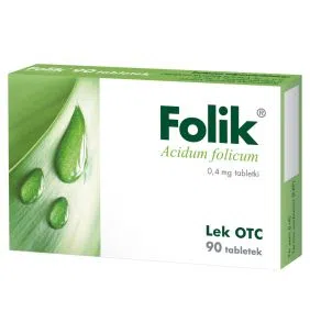 Folik, 0,4 mg, tabletki, 90 szt.