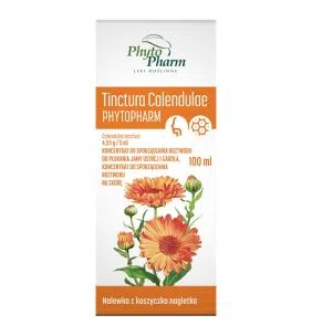 Tinctura Calendulae, nalewka 100 ml, (nagietek)