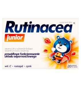 Rutinacea Junior, tabletki do ssania, 20 szt.