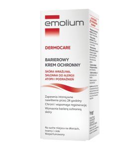 Emolium Dermocare, Barierowy krem ochronny, 75 ml