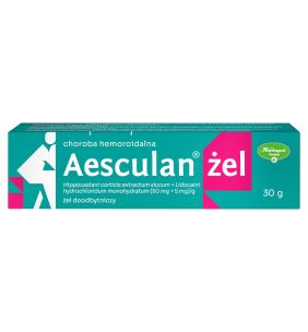 Hemoroidal, (50 mg+5 mg)/g, żel doodbytniczy, 30 g