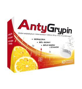 AntyGrypin dzień, tabletki musujące, 10 szt.