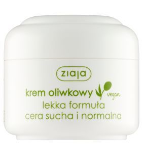 Ziaja, krem oliwkowy, lekka formuła, cera sucha i normalna, 50 ml