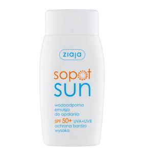 Ziaja Sopot Sun, wodoodporna emulsja do opalania SPF 50+, 125 ml