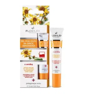 Flos-Lek Pharma, żel pod oczy na sińce, obrzmienia, z arniką, 15 ml