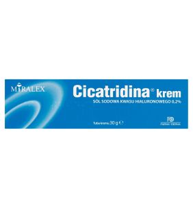 Cicatridina, krem wspomagający leczenie ran, 30 g