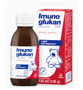 Imunoglukan P4H, płyn dla dzieci, 120 ml