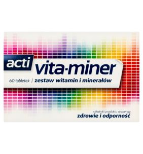 Vita-miner, z luteiną, tabletki, 60 szt.