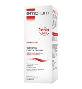 Emolium Dermocare, Ochronna emulsja do ciała, 200 ml
